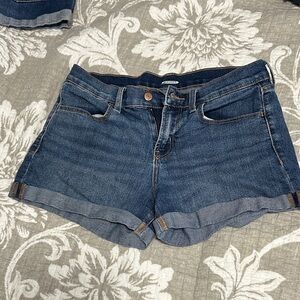 Old Navy Dark Blue Jean Shorts